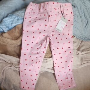 *nd Nwt 12-18 Months Primark Pink Jeggings with Red Ladybug Print - Bundle To Bu